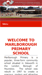 Mobile Screenshot of marlboroughschool.net